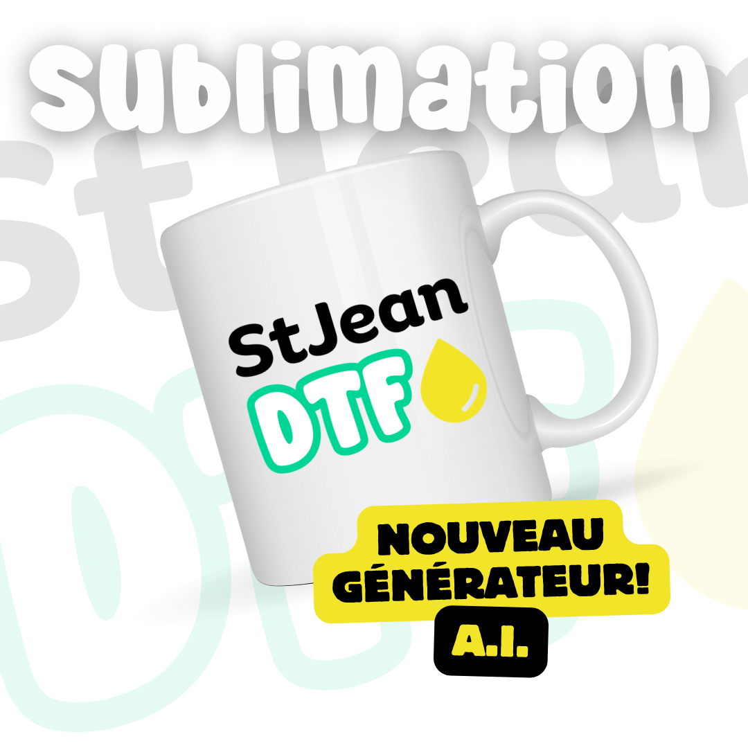 Créer votre Gang Sheet de SUBLIMATION